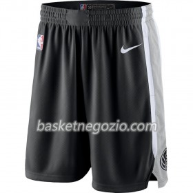 San Antonio Spurs Uomo Pantaloncini Nero 2018-19 Nike Swingman